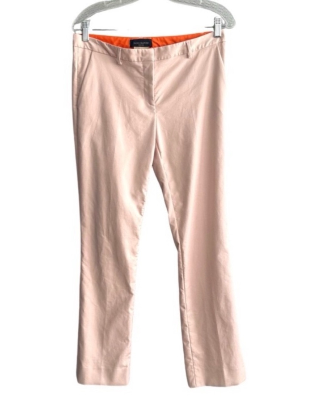 Piazza Sempione Ankle Pants Mid Rise Cotton Light Pink Size 8